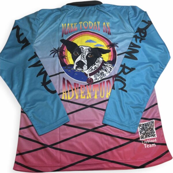 🎣 Unleash Your Best Catch with the Blu/Pin Fishing Shirt! 🌊