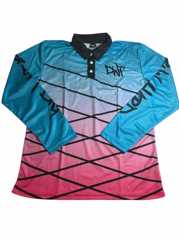 🎣 Unleash Your Best Catch with the Blu/Pin Fishing Shirt! 🌊 - Image 3